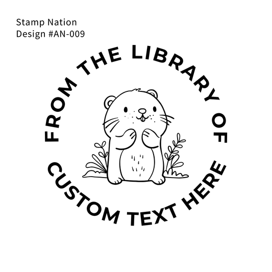 Customizable Stainless Steel Paper Embosser ( Animals | #AN-009 | Pre-Designed )