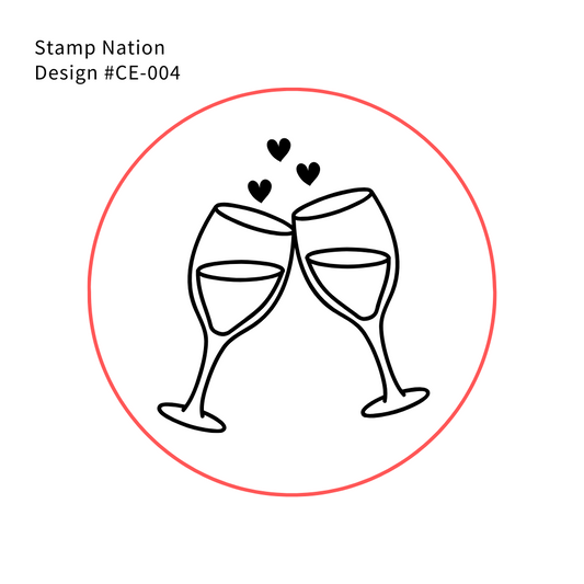 Wax Seal Stamp ( Celebration | #CE-004 | Pre-Designed )