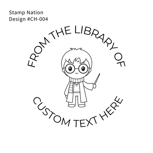 Customizable Stainless Steel Paper Embosser ( Characters | #CH-004 | Pre-Designed )