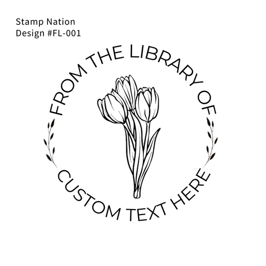 Customizable Stainless Steel Paper Embosser ( Flowers | #FL-001 | Pre-Designed )