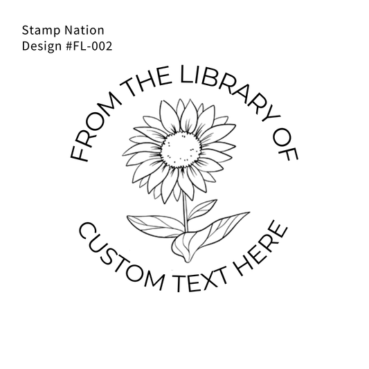 Customizable Stainless Steel Paper Embosser ( Flowers | #FL-002 | Pre-Designed )