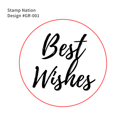 Wax Seal Stamp ( Greetings | #GR-001 | Pre-Designed )