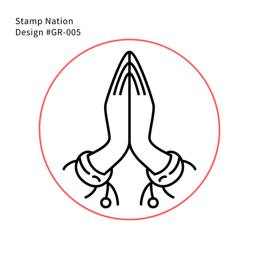 Wax Seal Stamp ( Greetings | #GR-005 | Pre-Designed )