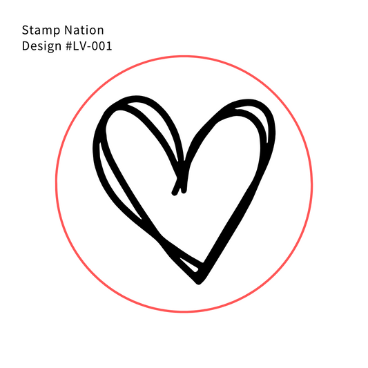 Wax Seal Stamp ( Love | #LV-001 | Pre-Designed )