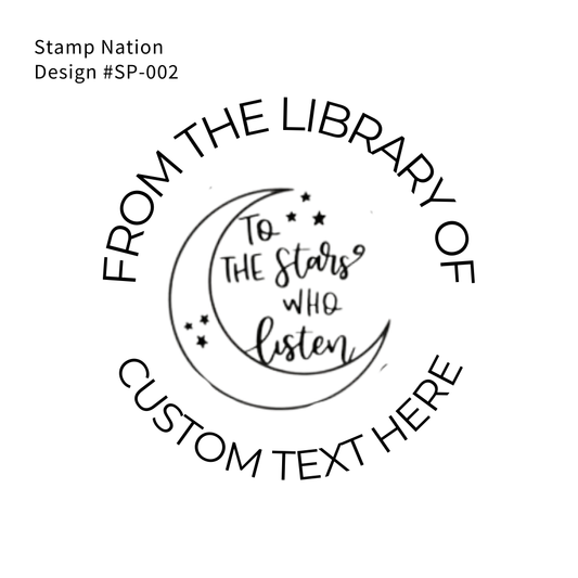 Customizable Stainless Steel Paper Embosser ( Space | #SP-002 | Pre-Designed )