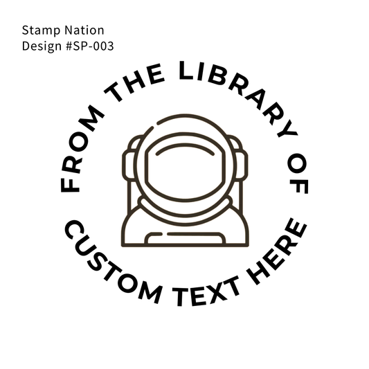 Customizable Stainless Steel Paper Embosser ( Space | #SP-003 | Pre-Designed )