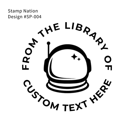 Customizable Stainless Steel Paper Embosser ( Space | #SP-004 | Pre-Designed )