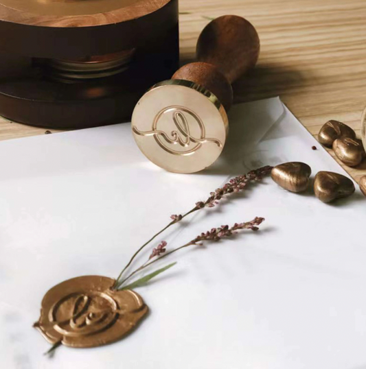 Custom Wax Seal Stamp (Circle)