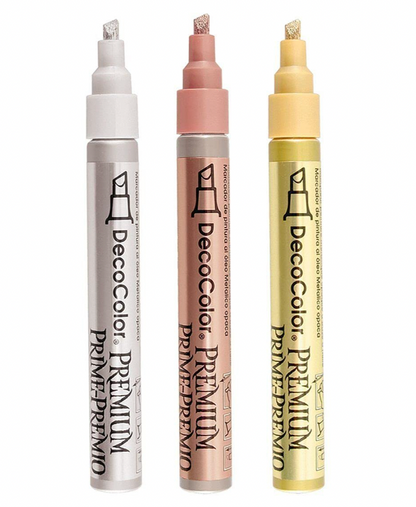 Metallic Colour Paint Marker Pen (Metallic Finish on Wax Seals, Envelope Edges)