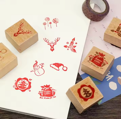 Pre-Designed Rubber Stamp #613 (Thank You) (Paper | Fabric | Canvas | Art Concrete | Cork | Wood)