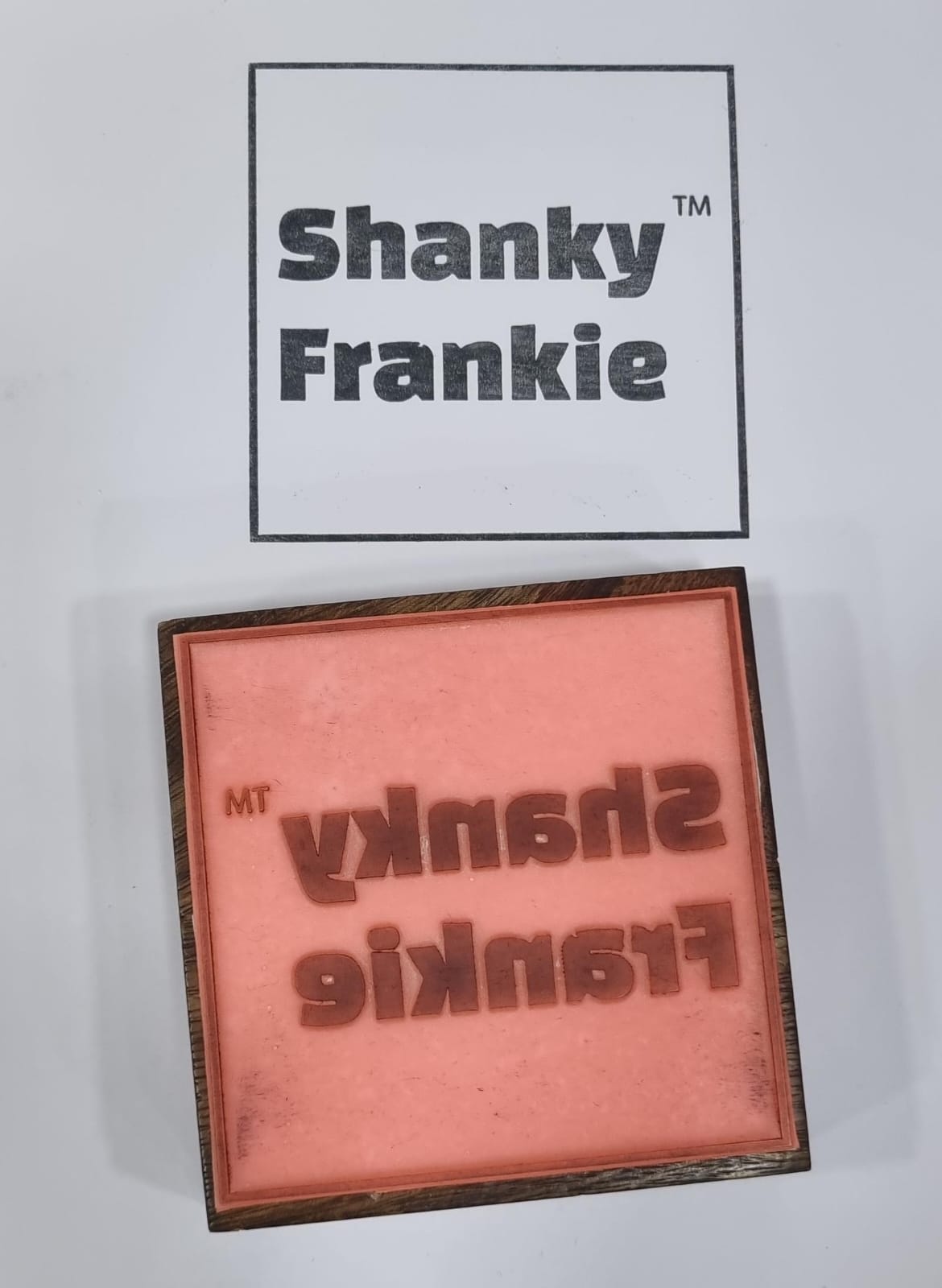 Pre-Designed Rubber Stamp #507 (Handmade) (Paper | Fabric | Canvas | Art Concrete | Cork | Wood)